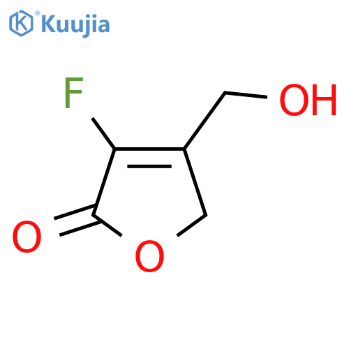 3-Fluoro-4-(hydroxymethyl)-2,5-dihydrofuran-2-one structure