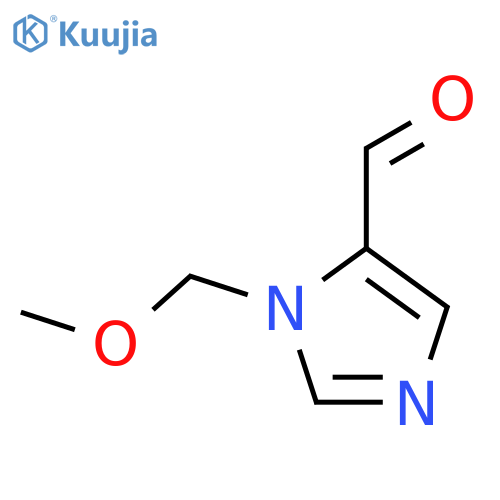 1H-Imidazole-5-carboxaldehyde,1-(methoxymethyl)- structure