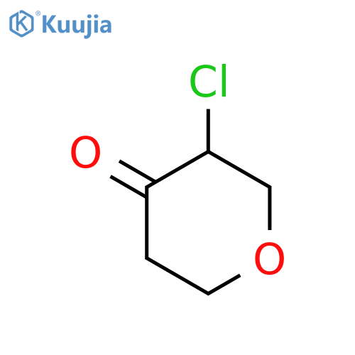 3-Chloro-tetrahydro-pyran-4-one structure