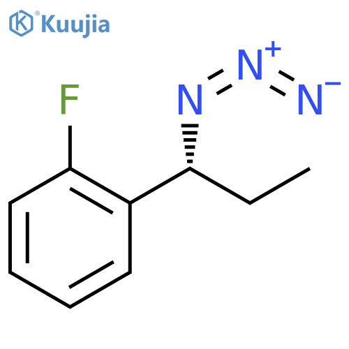 1-(1R)-1-azidopropyl-2-fluorobenzene structure