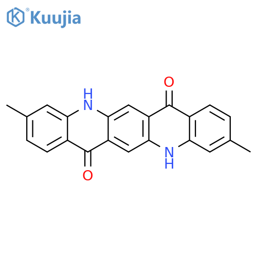 3,10-Dimethylquinolino[2,3-b]acridine-7,14(5H,12H)-dione structure