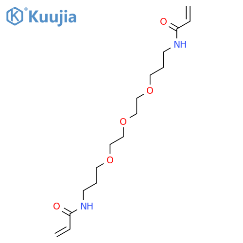 N,N'-[Oxybis(2,1-ethanediyloxy-3,1-propanediyl)]bisacrylamide structure