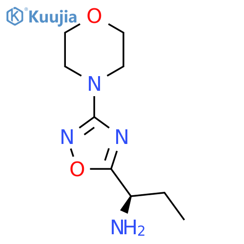 (1R)-1-3-(morpholin-4-yl)-1,2,4-oxadiazol-5-ylpropan-1-amine structure