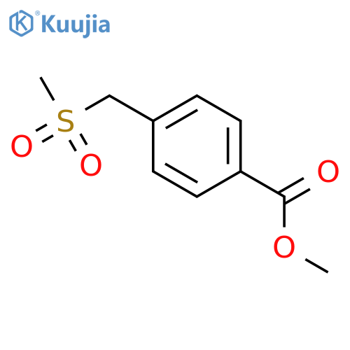 Methyl 4-(Methanesulfonylmethyl)benzoate structure