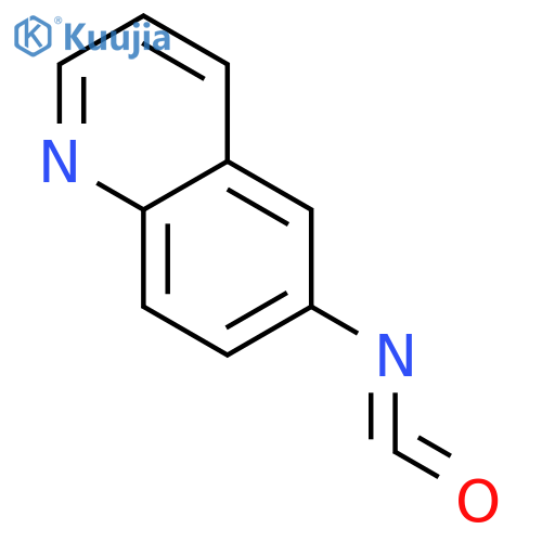 6-isocyanatoquinoline structure