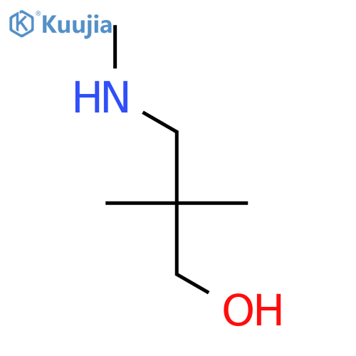 2,2-Dimethyl-3-(methylamino)propan-1-ol structure