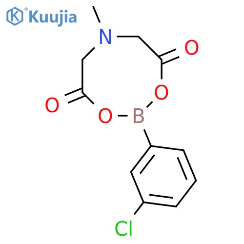 2-(3-Chlorophenyl)-6-methyl-1,3,6,2-dioxazaborocane-4,8-dione structure