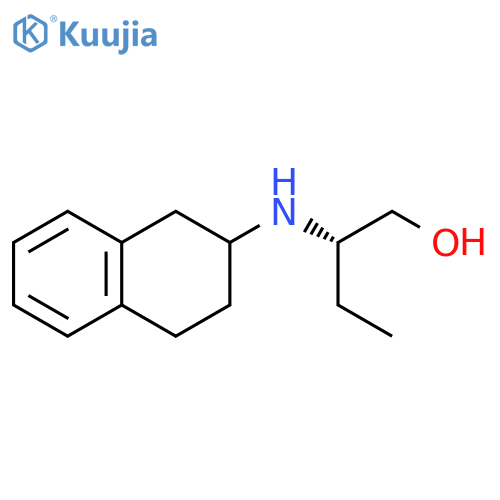 (2S)-2-(1,2,3,4-tetrahydronaphthalen-2-yl)aminobutan-1-ol structure