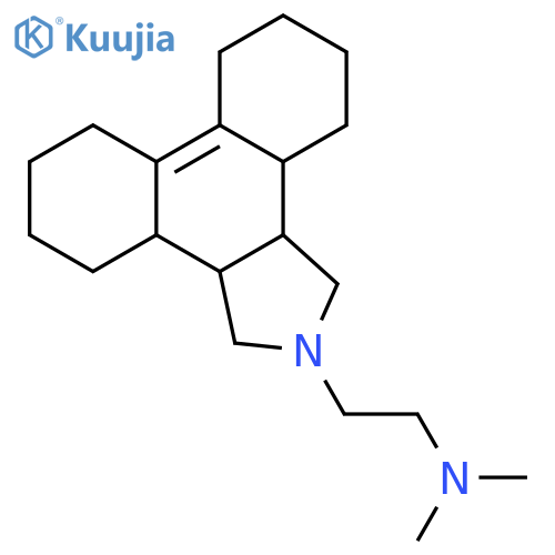 2-(1,3,3a,3b,4,5,6,7,8,9,10,11,11a,11b-tetradecahydrophenanthro[9,10-c]pyrrol-2-yl)-n,n-dimethylethanamine;hydrochloride structure