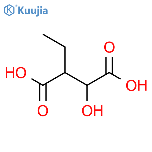 2-ethyl-3-hydroxybutanedioic acid structure