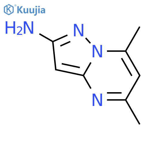 5,7-dimethylpyrazolo1,5-apyrimidin-2-amine structure