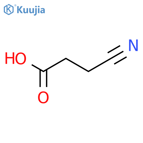 3-Cyanopropanoic acid structure