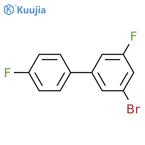 3-Bromo-4',5-difluoro-1,1'-biphenyl structure