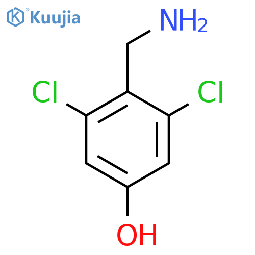 2,6-Dichloro-4-hydroxybenzylamine structure