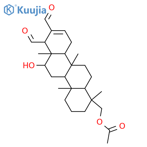 12,19-Dihydroxy-16-scalarane-24,25-dial; 12β-form, 19-Ac structure