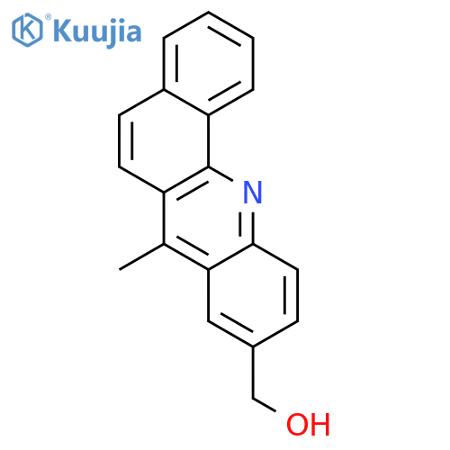 Benz[c]acridine-9-methanol,7-methyl- structure