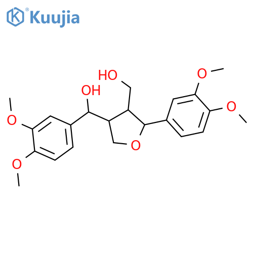 3,4-Furandimethanol, α4,2-bis(3,4-dimethoxyphenyl)tetrahydro- (9CI) structure