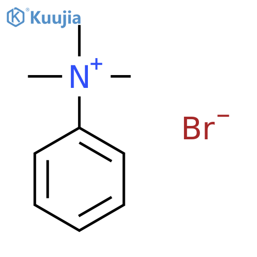 Trimethylphenylammonium bromide structure