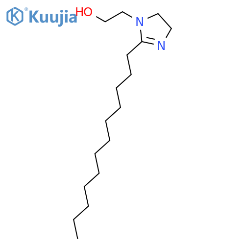 1H-Imidazole-1-ethanol,2-dodecyl-4,5-dihydro- structure