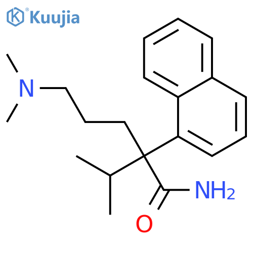1-Naphthaleneacetamide,a-[3-(dimethylamino)propyl]-a-(1-methylethyl)- structure