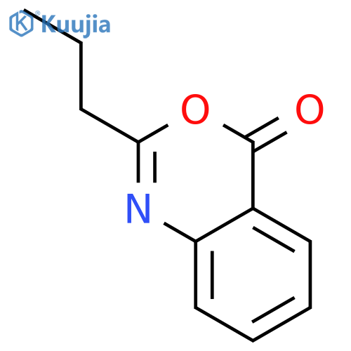 4H-3,1-Benzoxazin-4-one, 2-propyl- structure