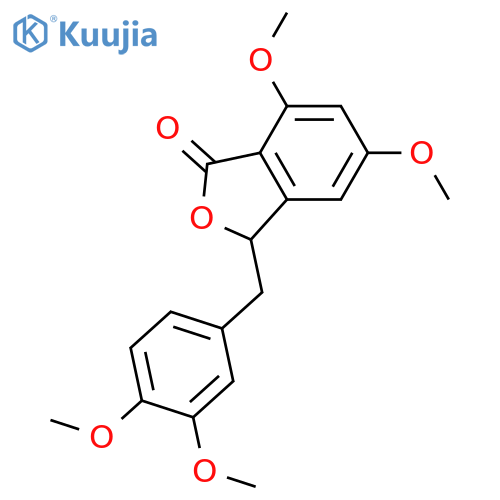 3-(3,4-Dihydroxybenzyl)-5,7-dihydroxyphthalide; Tetra-Me ether structure
