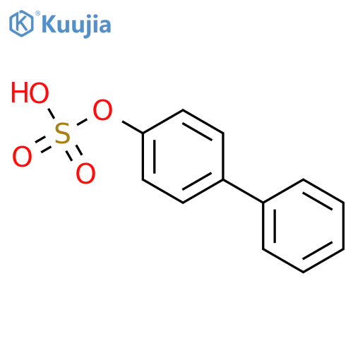 [1,1'-Biphenyl]-4-ol,4-(hydrogen sulfate) structure