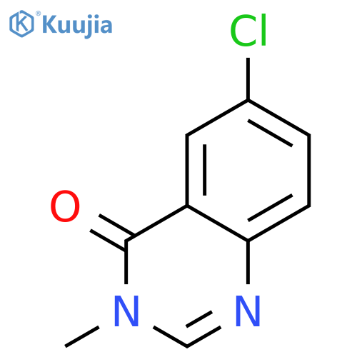 6-Chloro-3-methyl-4-quinazolinone structure