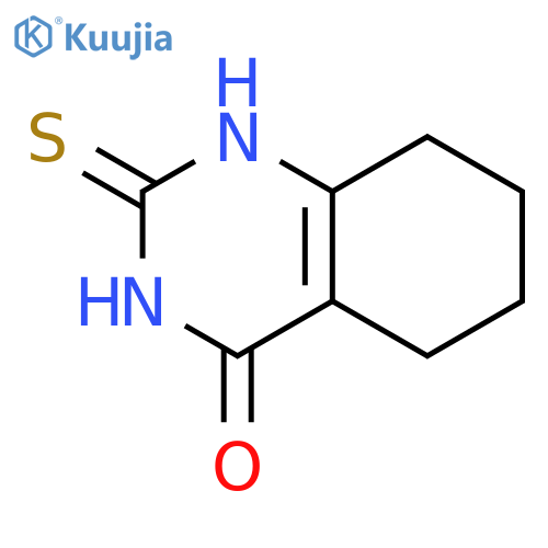 2-sulfanyl-5,6,7,8-tetrahydroquinazolin-4-ol structure