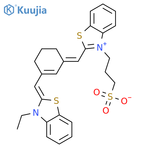 Benzothiazolium,2-[[3-[(3-ethyl-2(3H)-benzothiazolylidene)methyl]-2-cyclohexen-1-ylidene]methyl]-3-(3-sulfopropyl)-,inner salt structure