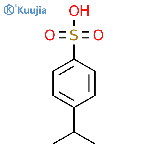4-Isopropylbenzenesulfonic acid structure