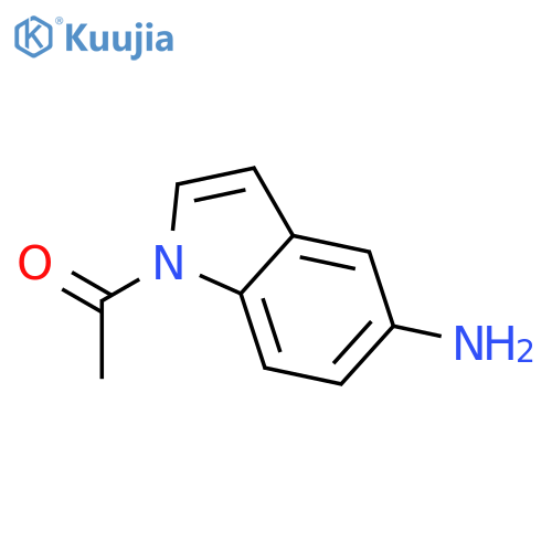 1-Acetyl-5-aminoindole structure