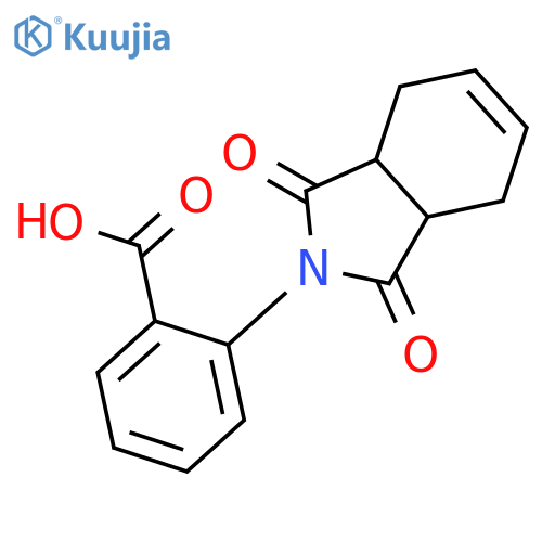 2-(1,3-Dioxo-1,3,3a,4,7,7a-hexahydro-2H-isoindol-2-yl)benzoic acid structure