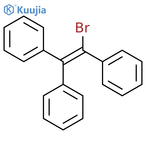 (2-Bromoethene-1,1,2-triyl)tribenzene structure