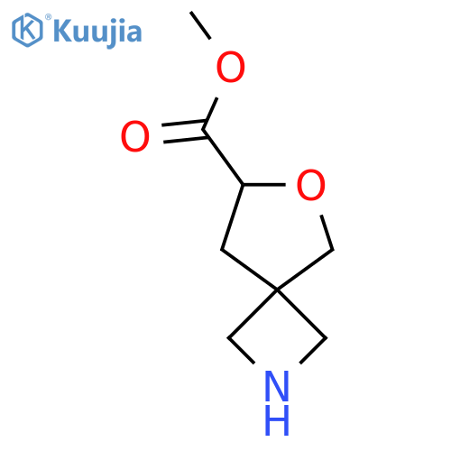 6-Oxa-2-azaspiro[3.4]octane-7-carboxylic acid methyl ester structure