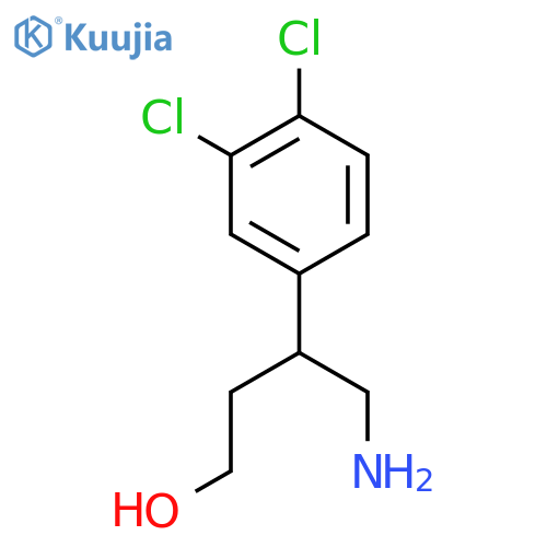 (S)-(-) Dichlorophenyl aminoalcohol structure