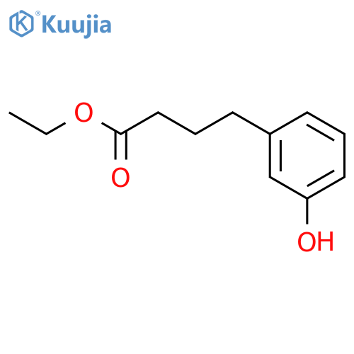 Ethyl 4-(3-Hydroxyphenyl)butyrate structure