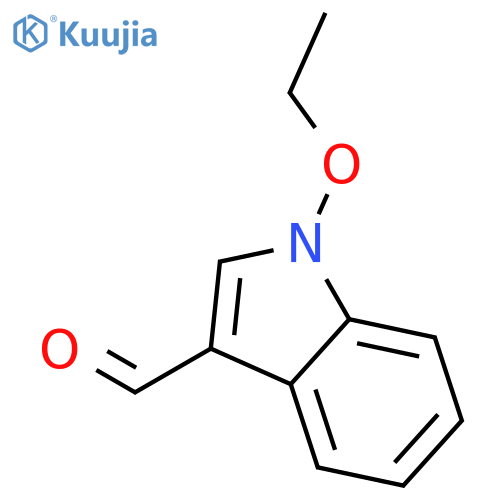 1-ethoxy-1H-Indole-3-carboxaldehyde structure