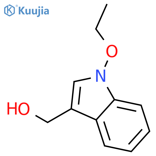 1-ethoxy-1H-Indole-3-methanol structure