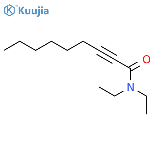 2-Nonynamide, N,N-diethyl- structure