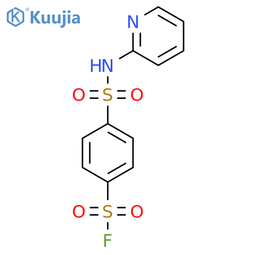 4-(pyridin-2-yl)sulfamoylbenzene-1-sulfonyl fluoride structure