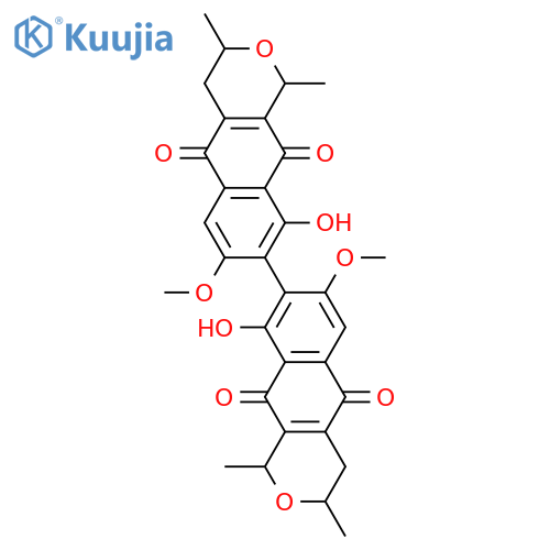 Cardinalin 1; 4a,4'a,10a,10'a-Tetradehydro, 5-ketone structure