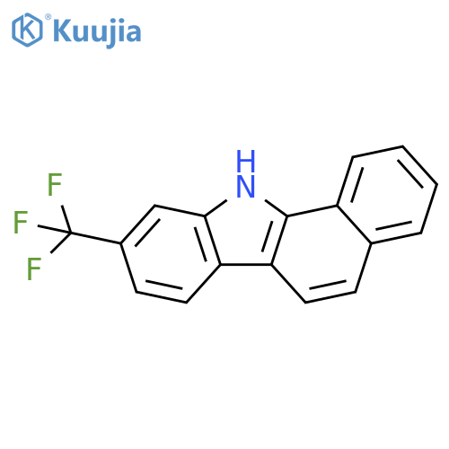 9-(Trifluoromethyl)-11H-benzo[a]carbazole structure