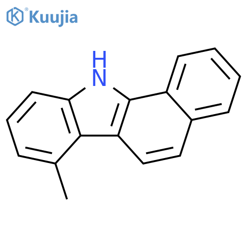 7-Methyl-11H-benzo[a]carbazole structure