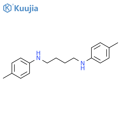 1,4-Butanediamine, N,N'-bis(4-methylphenyl)- structure