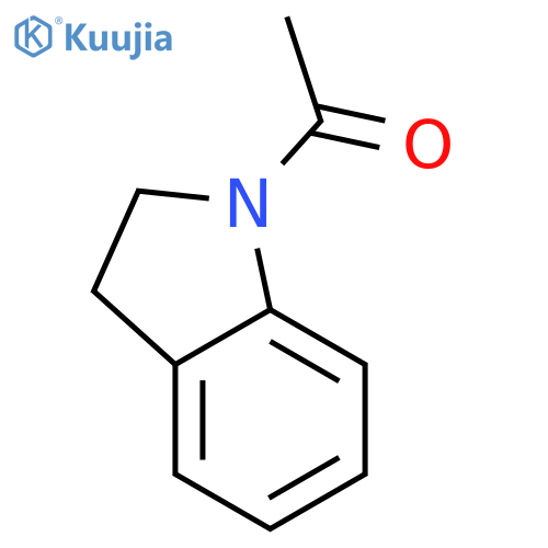 1-(2,3-dihydro-1H-indol-1-yl)ethan-1-one structure