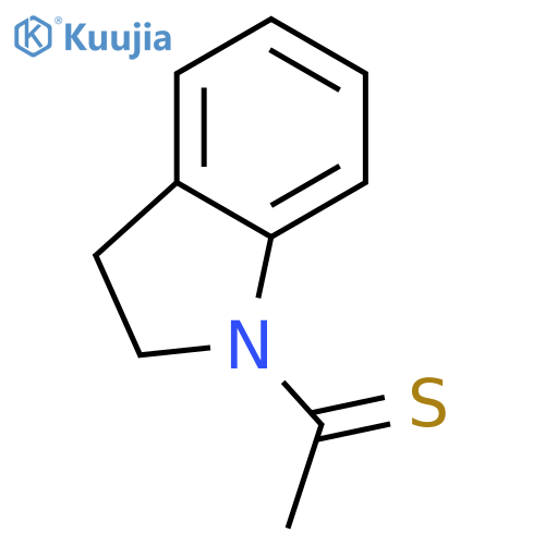 Ethanethione,1-(2,3-dihydro-1H-indol-1-yl)- structure