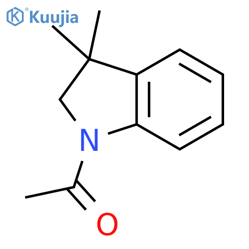 1-Acetyl-3,3-dimethylindoline structure