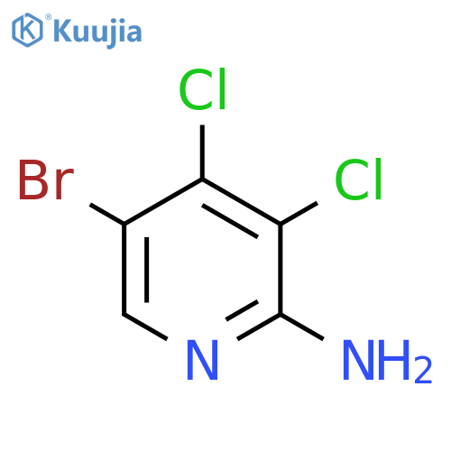 5-Bromo-3,4-dichloropyridin-2-amine structure