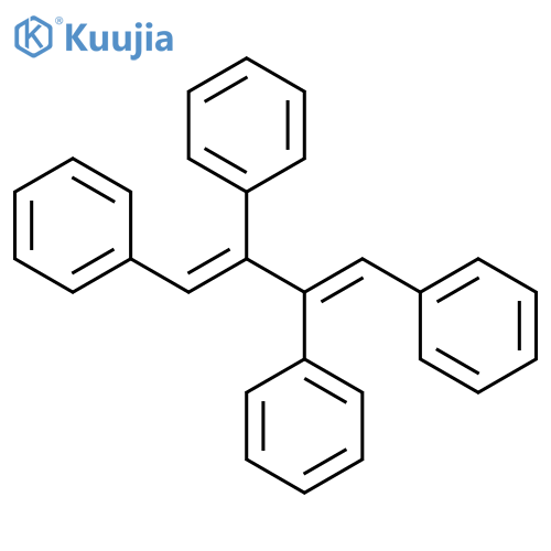 Benzene,1,1',1'',1'''-(1Z,3Z)-1,3-butadiene-1,2,3,4-tetrayltetrakis- structure